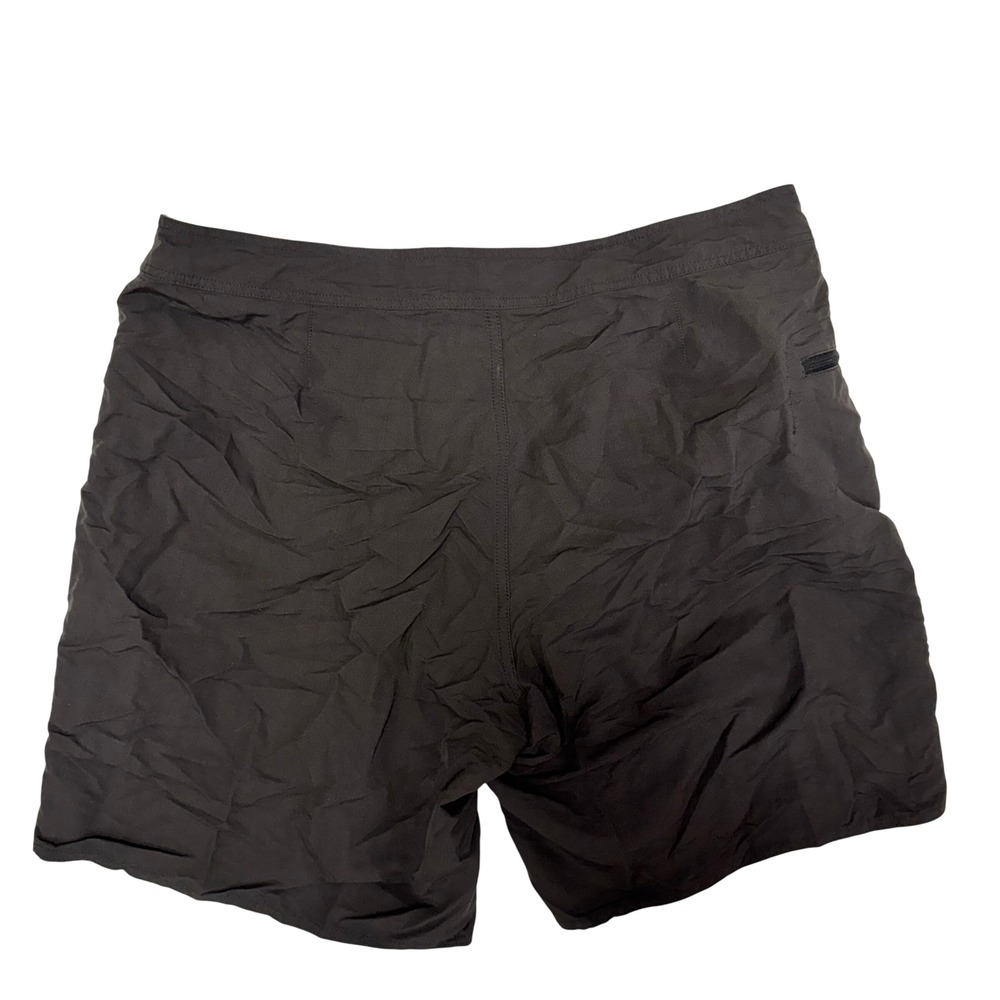 Patagonia Mens Wavefarer Boardshorts 38 Black 8 Inch Inseam - Picture 2 of 5